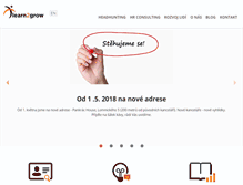 Tablet Screenshot of learn2grow.cz